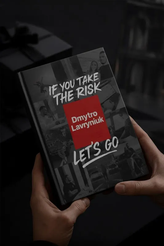 If You Take The Risk — book by Dmytro Lavryniuk